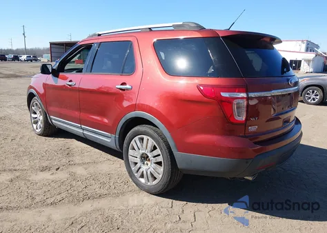 2014 Ford Explorer Xlt z USA, uszkodzony, nr VIN 1FM5K8D89EGB47782